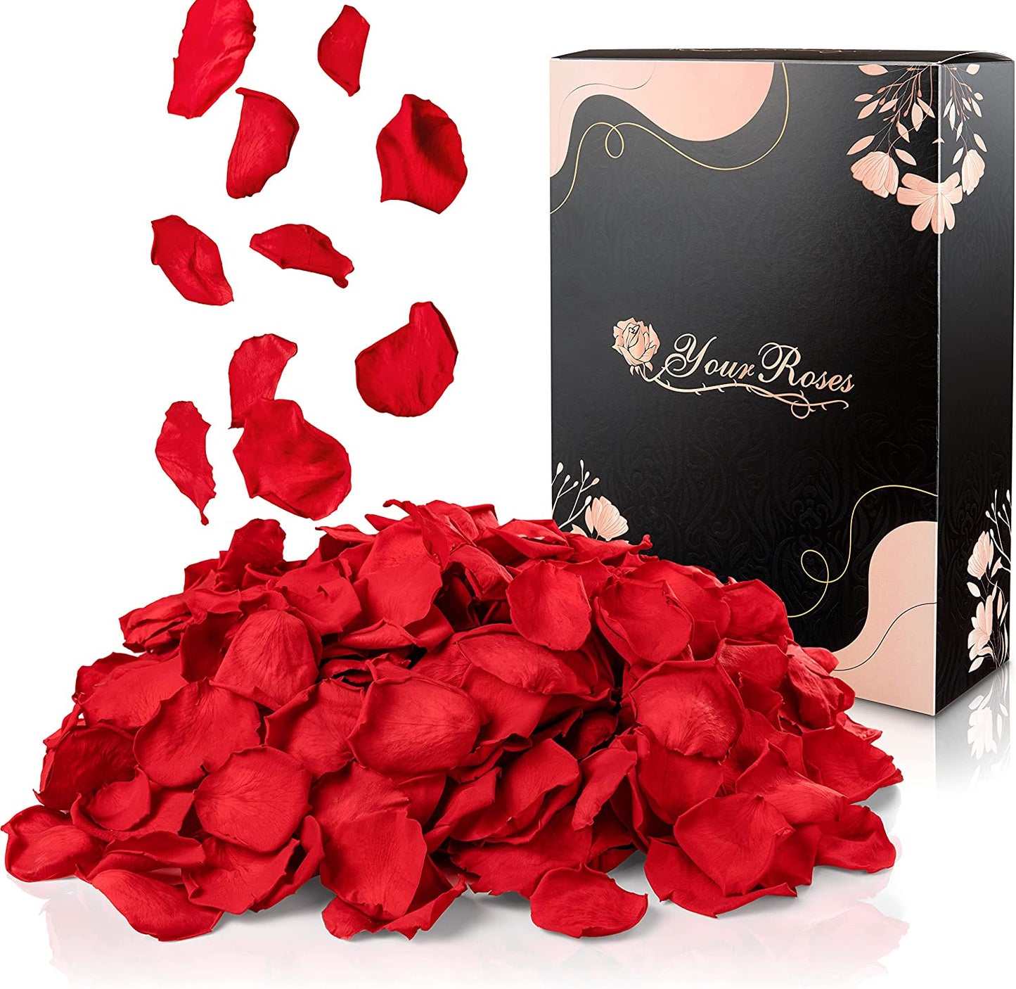 YourRoses® real preserved rose petals