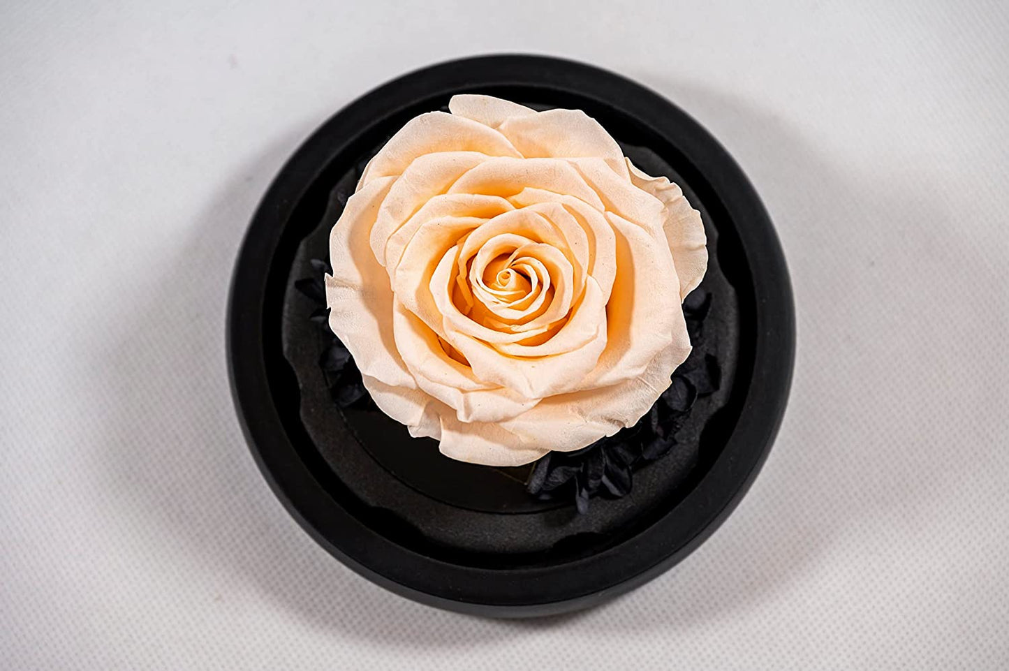 YourRoses® real premium rose in a glass with a beautiful gift box - small