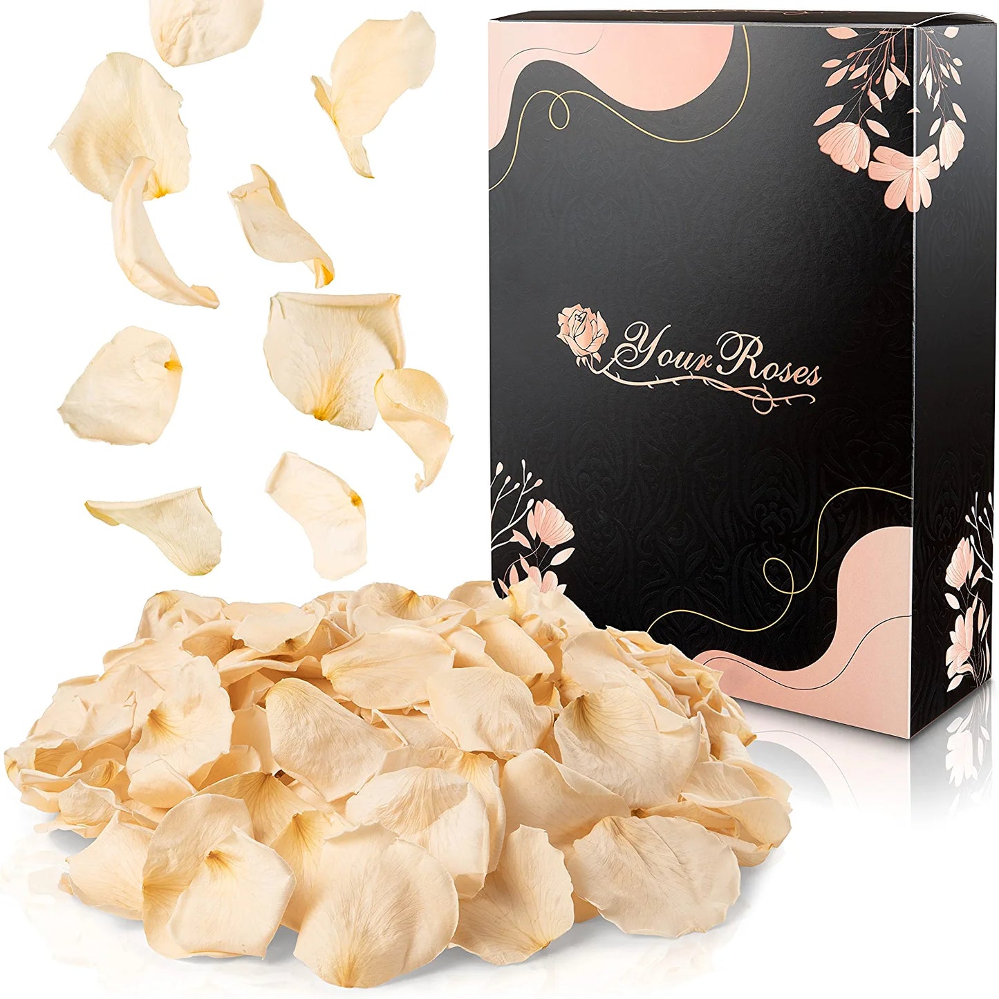 YourRoses® real preserved rose petals