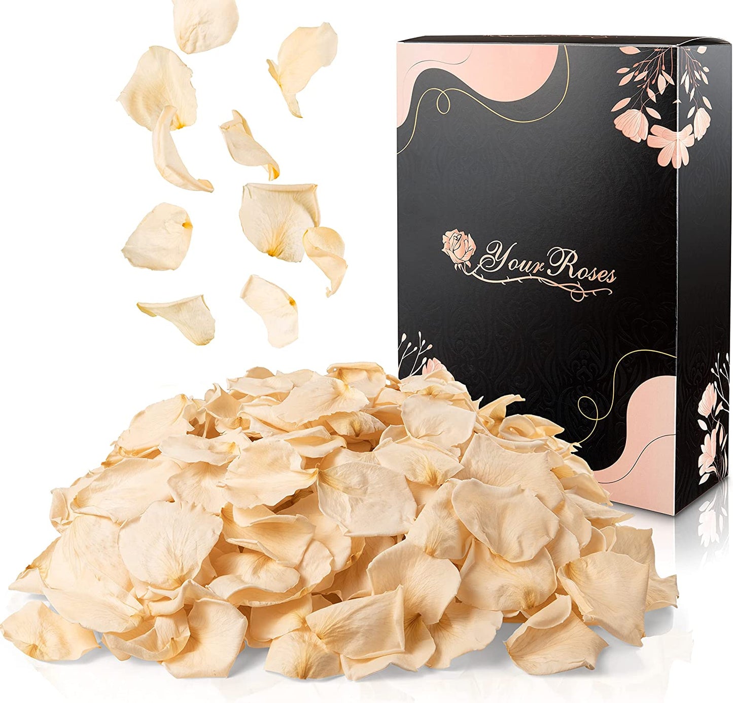 YourRoses® real preserved rose petals