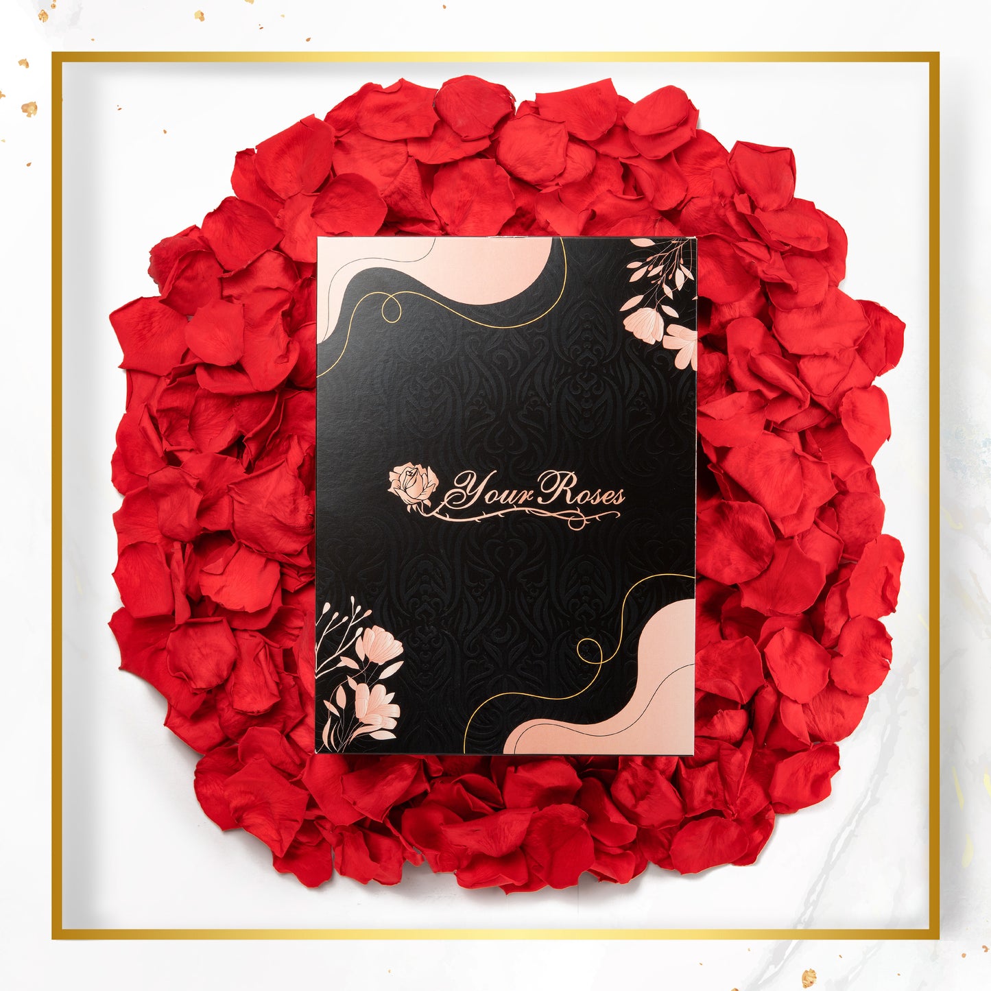 YourRoses® real preserved rose petals
