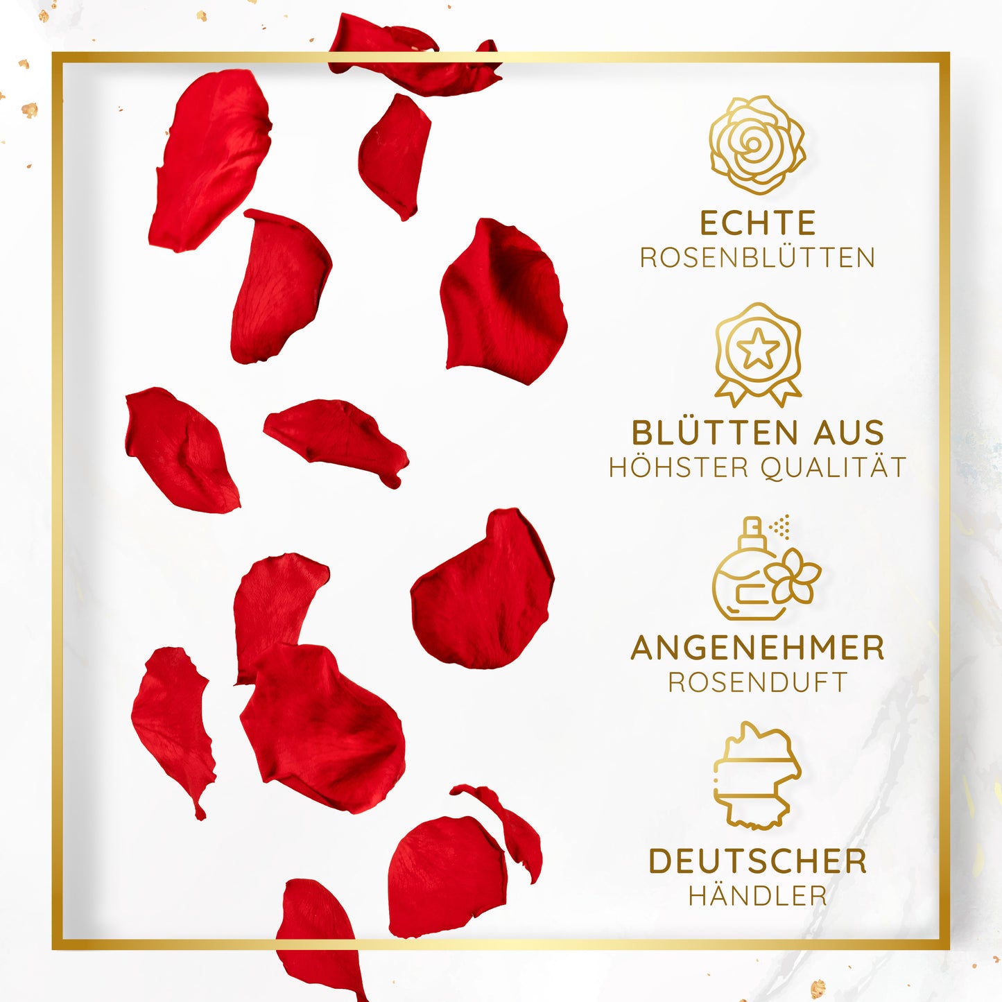 YourRoses® real preserved rose petals